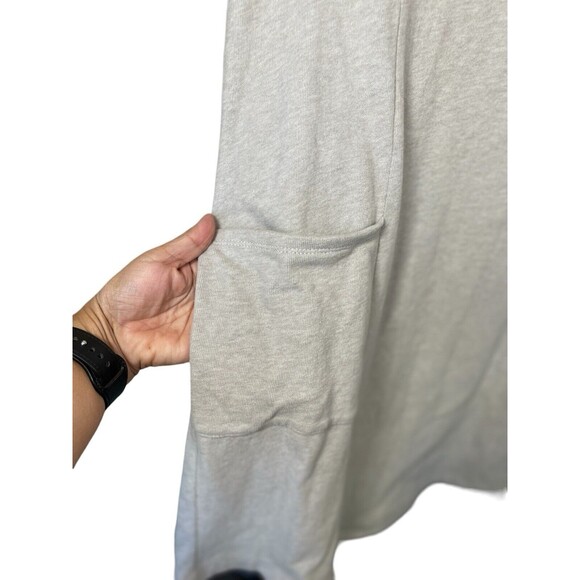 Pure Jill  Cowl Neck Dress Women’s Size‎ M Long Sleeve Pockets Beige Sweater - Picture 3 of 9